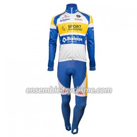 Tenue Maillot M/L + Collant à Bretelles 2018 Sport Vlaanderen-Baloise N001